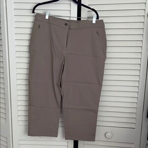 Chico's Women's Taupe Capris